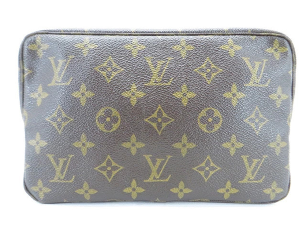 LOUIS VUITTON Trouse Toilette Shoulder Bag Cosmetic Pouch Clutch Monogram